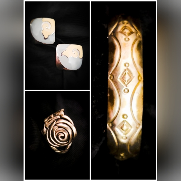 Vintage Bohemian Style Lot - Vintage Jewelry Collection - Three Pieces Included - Picture 1 of 10